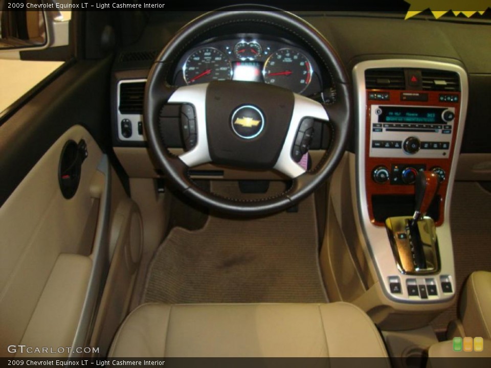 Light Cashmere Interior Dashboard for the 2009 Chevrolet Equinox LT #38606993