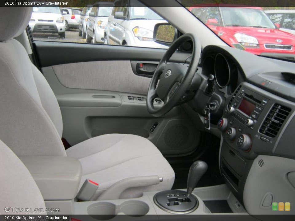 Gray Interior Photo for the 2010 Kia Optima LX #38607557