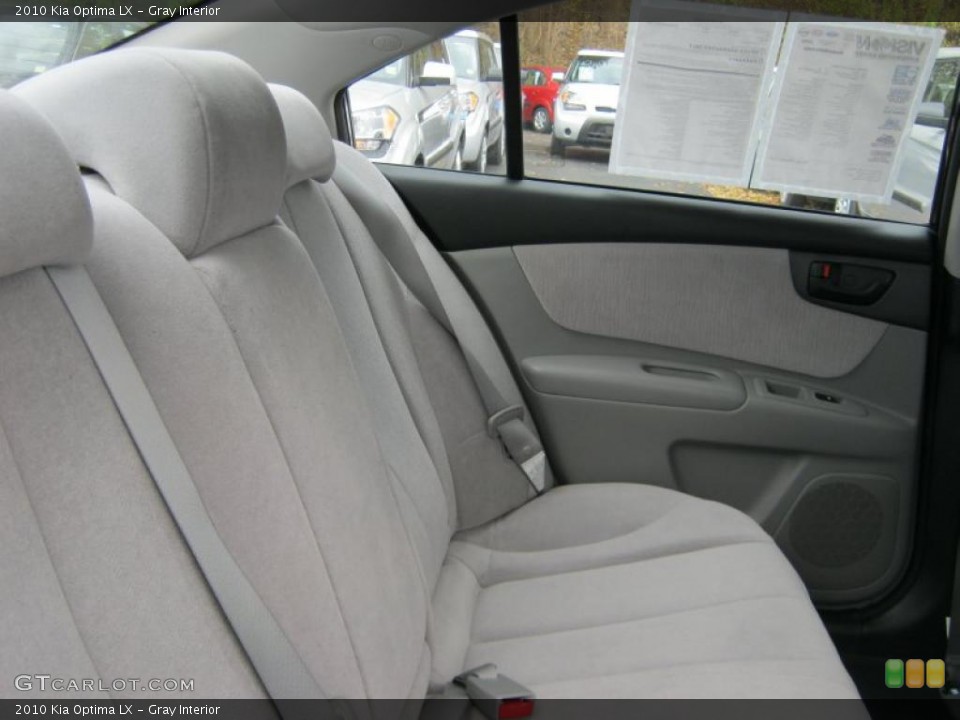 Gray Interior Photo for the 2010 Kia Optima LX #38607573