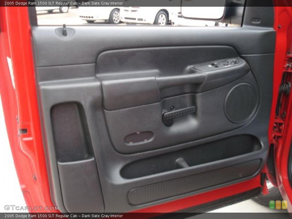 Dark Slate Gray Interior Door Panel for the 2005 Dodge Ram 1500 SLT Regular Cab #38607933