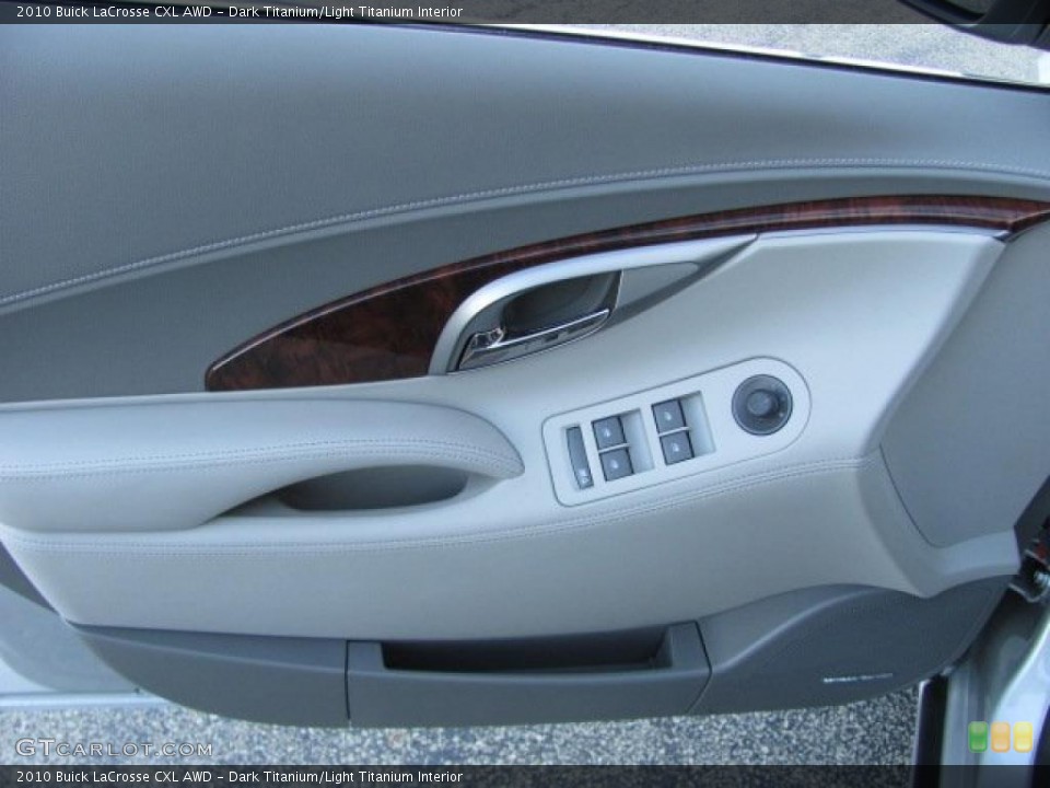 Dark Titanium/Light Titanium Interior Door Panel for the 2010 Buick LaCrosse CXL AWD #38610505