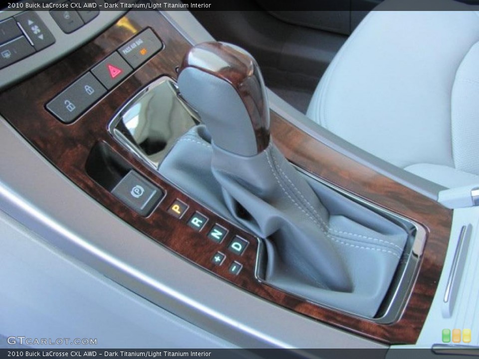 Dark Titanium/Light Titanium Interior Transmission for the 2010 Buick LaCrosse CXL AWD #38610576