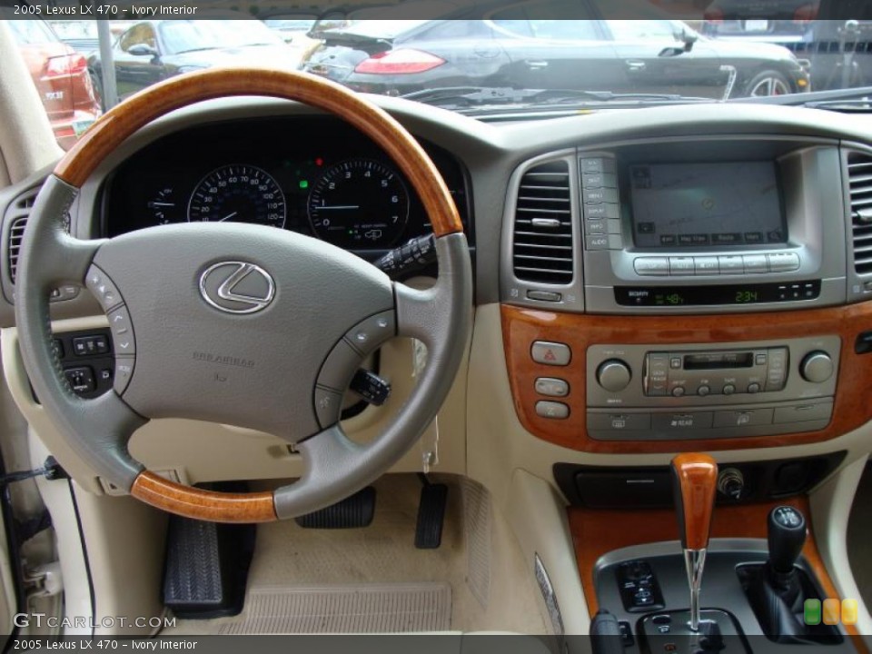 Ivory Interior Dashboard for the 2005 Lexus LX 470 #38612089