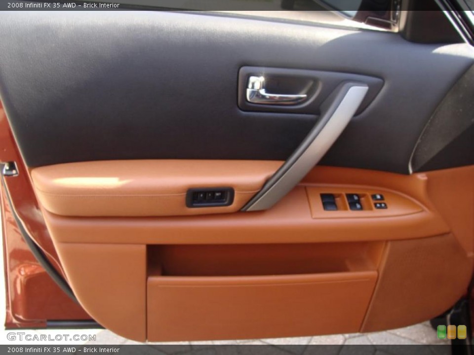 Brick Interior Door Panel for the 2008 Infiniti FX 35 AWD #38612609