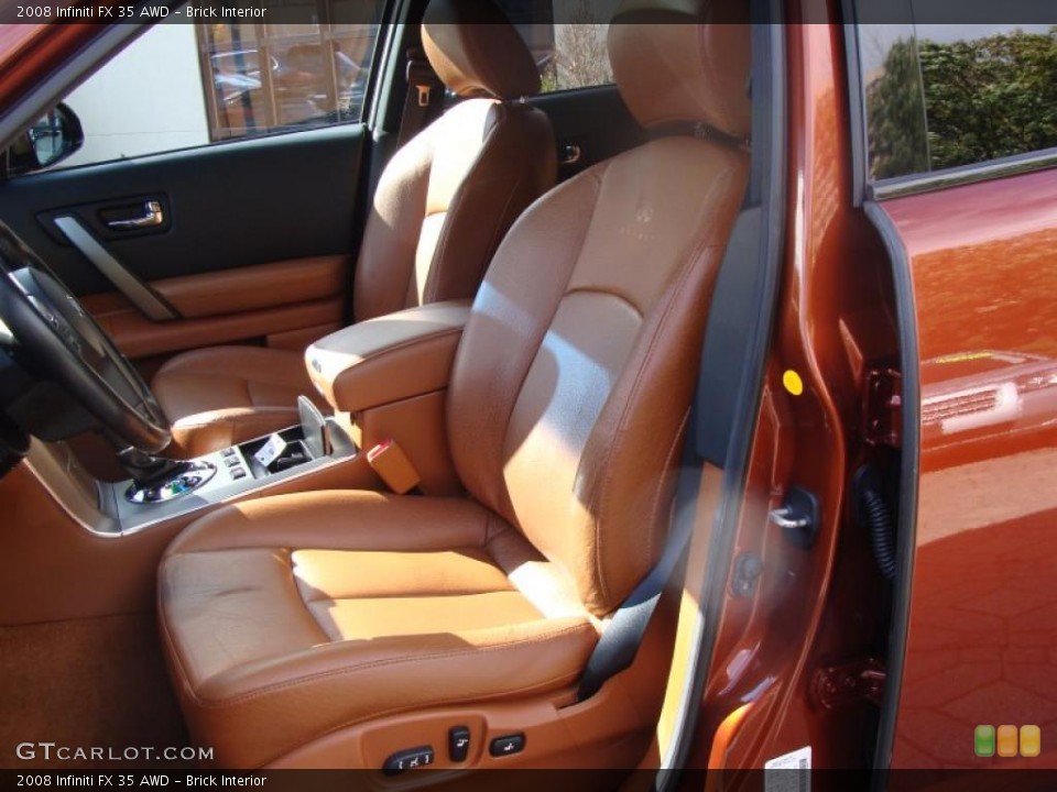 Brick Interior Photo for the 2008 Infiniti FX 35 AWD #38612639