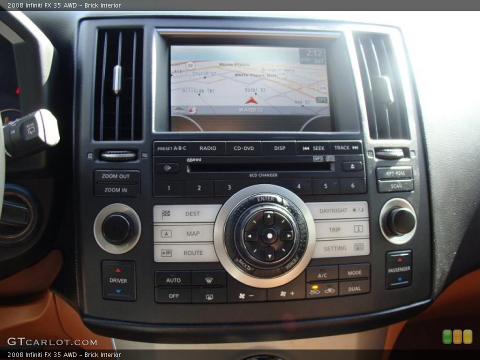 Brick Interior Navigation for the 2008 Infiniti FX 35 AWD #38612801