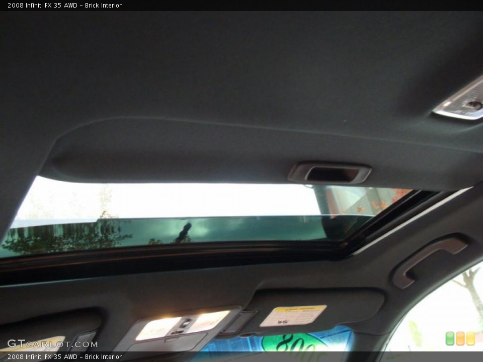 Brick Interior Sunroof for the 2008 Infiniti FX 35 AWD #38612885