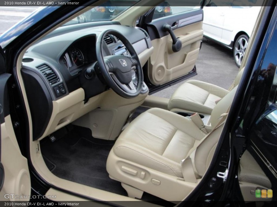 Ivory Interior Prime Interior for the 2010 Honda CR-V EX-L AWD #38613209