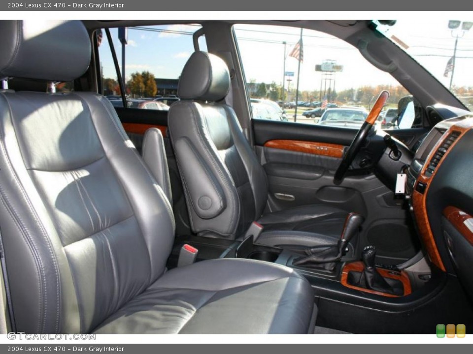 Dark Gray Interior Photo for the 2004 Lexus GX 470 #38617242