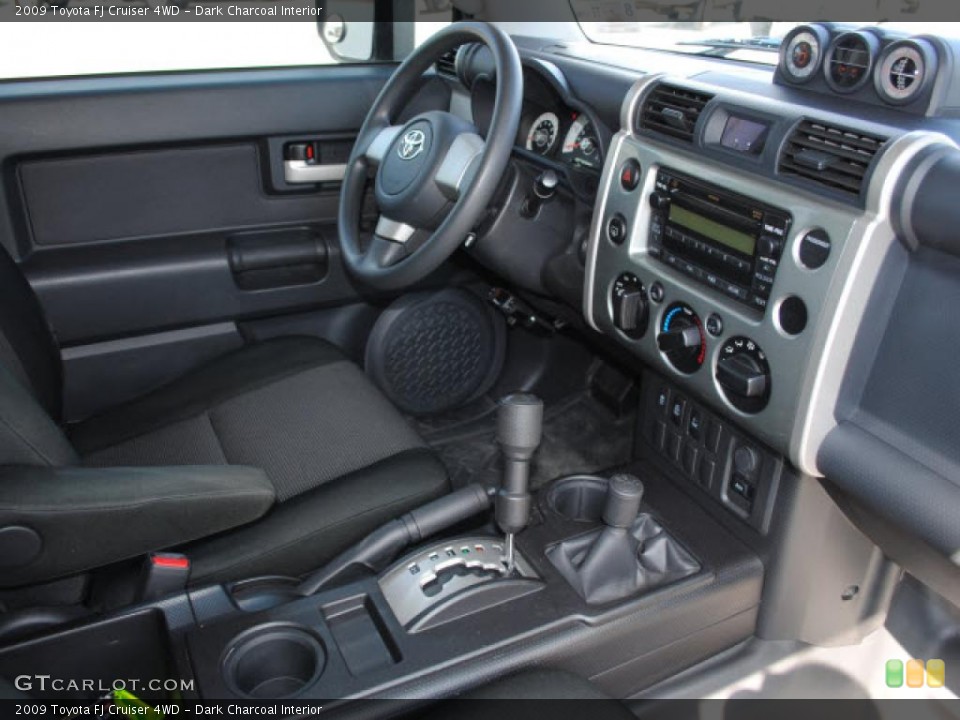 Dark Charcoal Interior Prime Interior for the 2009 Toyota FJ Cruiser 4WD #38617662