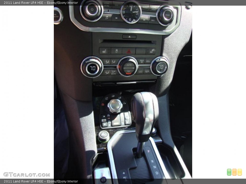 Ebony/Ebony Interior Transmission for the 2011 Land Rover LR4 HSE #38617926