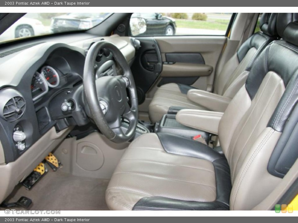 Dark Taupe Interior Prime Interior for the 2003 Pontiac Aztek AWD #38618402