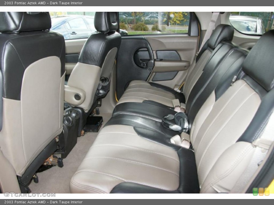 Dark Taupe Interior Photo for the 2003 Pontiac Aztek AWD #38618454