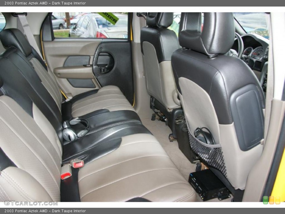 Dark Taupe Interior Photo for the 2003 Pontiac Aztek AWD #38618478