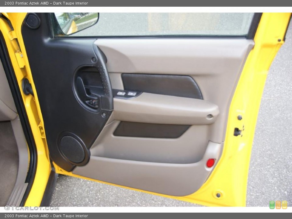 Dark Taupe Interior Door Panel for the 2003 Pontiac Aztek AWD #38618640