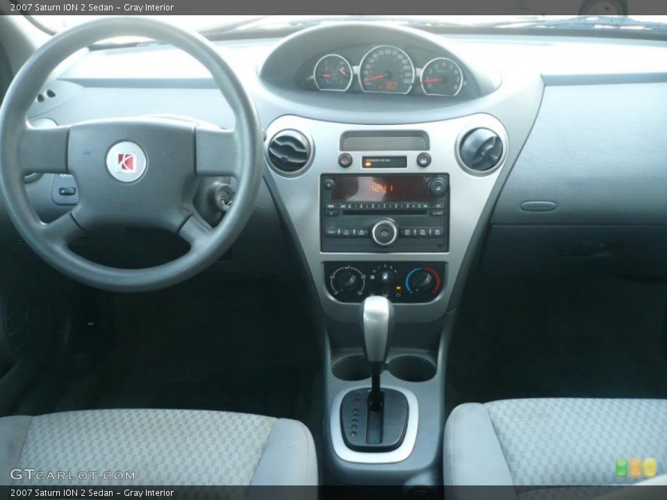 Gray Interior Dashboard for the 2007 Saturn ION 2 Sedan #38619266