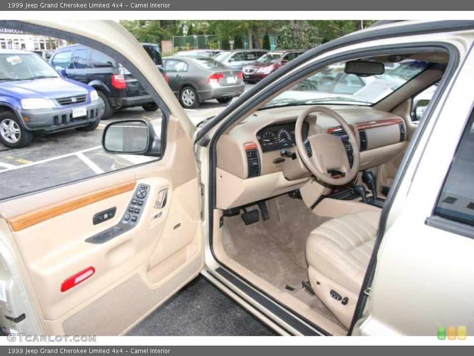 Camel Interior Photo for the 1999 Jeep Grand Cherokee Limited 4x4 #38620414