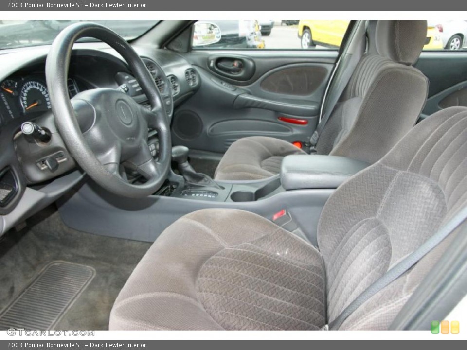 Dark Pewter Interior Prime Interior for the 2003 Pontiac Bonneville SE #38620518