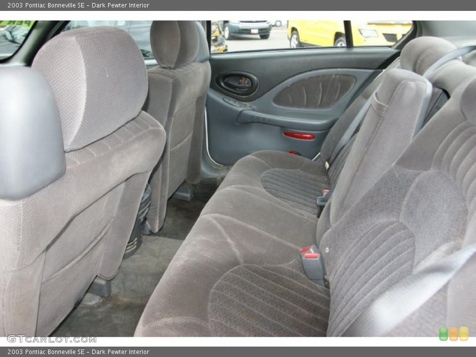 Dark Pewter Interior Photo for the 2003 Pontiac Bonneville SE #38620554
