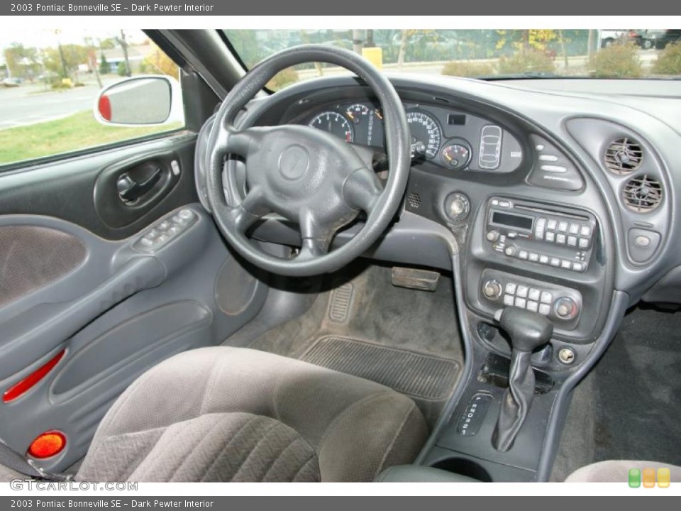 Dark Pewter Interior Dashboard for the 2003 Pontiac Bonneville SE #38620578