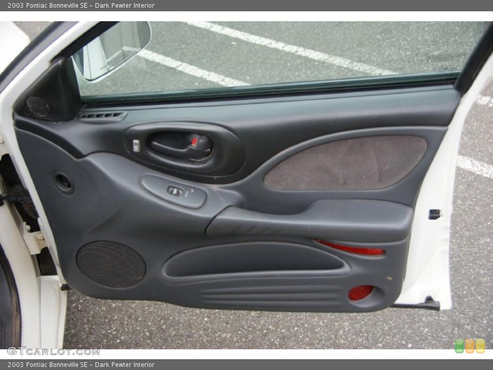 Dark Pewter Interior Door Panel for the 2003 Pontiac Bonneville SE #38620646