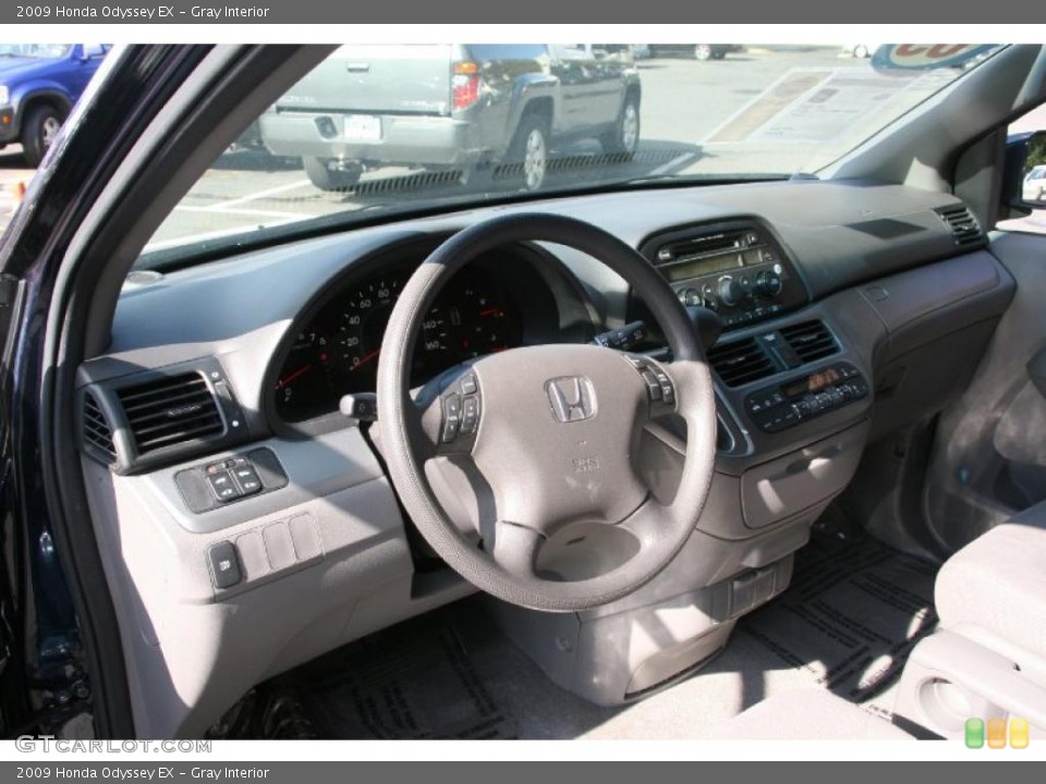 Gray Interior Dashboard for the 2009 Honda Odyssey EX #38621214