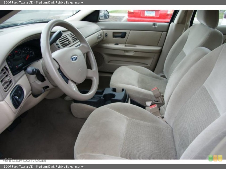 Medium/Dark Pebble Beige Interior Photo for the 2006 Ford Taurus SE #38621817