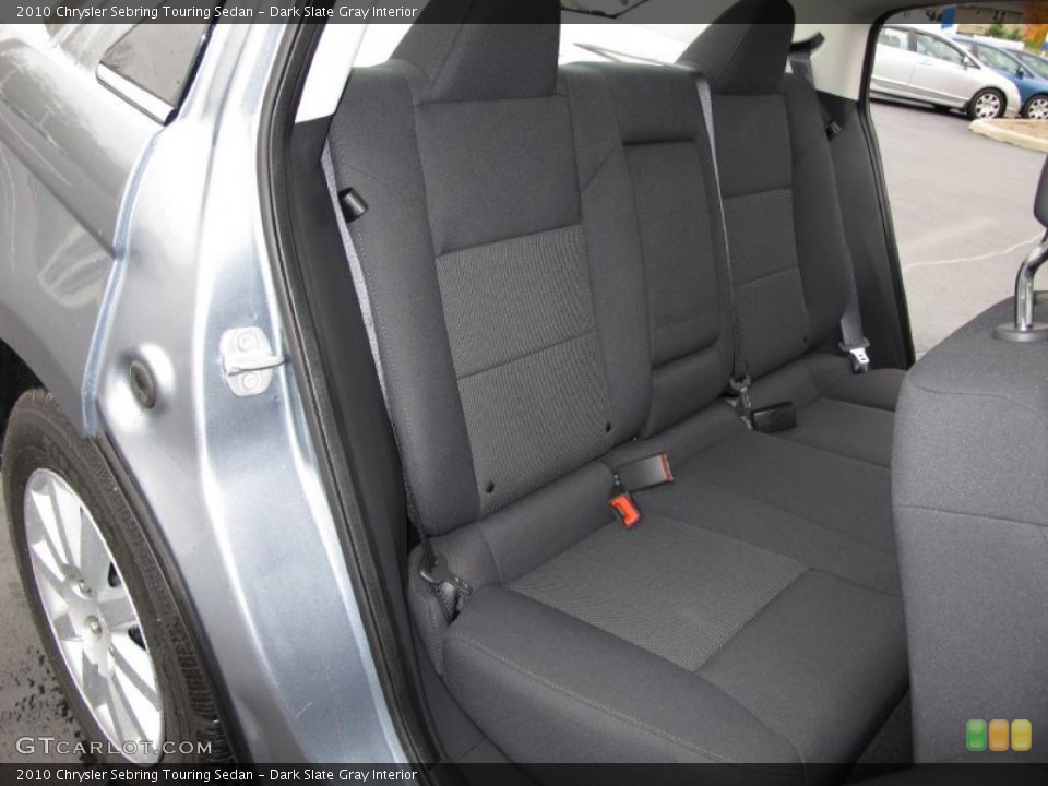Dark Slate Gray Interior Photo for the 2010 Chrysler Sebring Touring Sedan #38623538