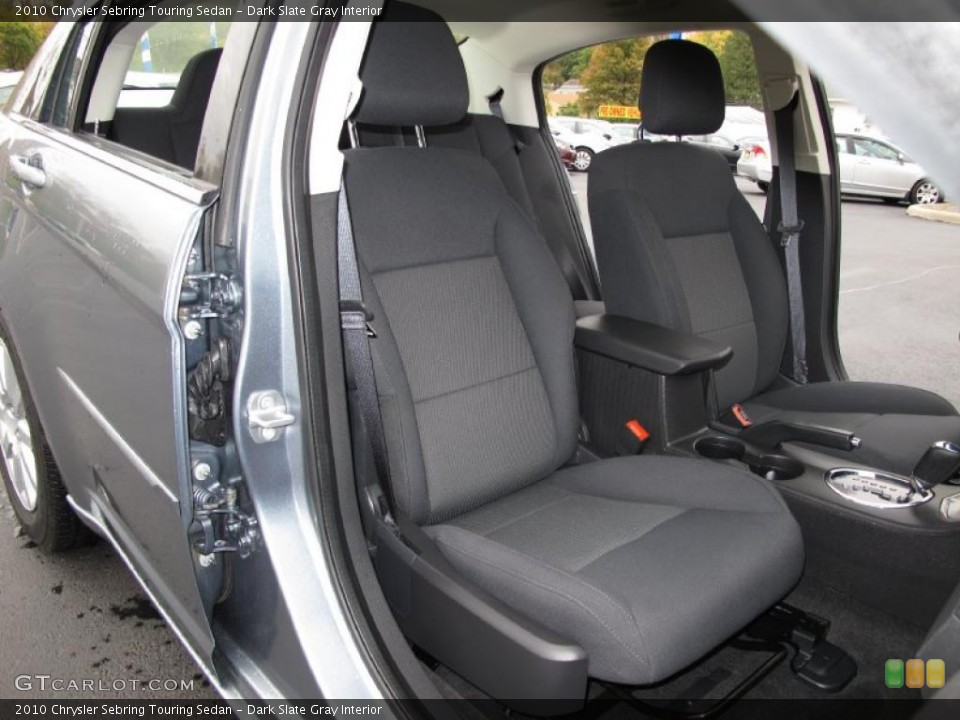 Dark Slate Gray Interior Photo for the 2010 Chrysler Sebring Touring Sedan #38623564