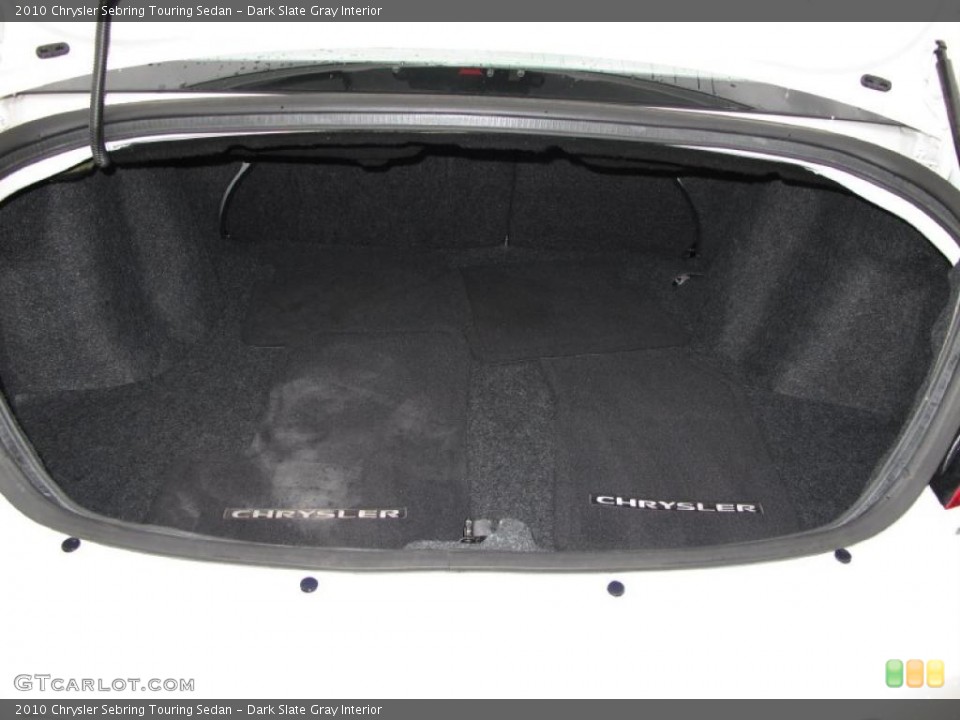 Dark Slate Gray Interior Trunk for the 2010 Chrysler Sebring Touring Sedan #38623891