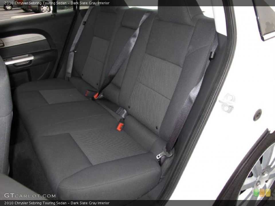 Dark Slate Gray Interior Photo for the 2010 Chrysler Sebring Touring Sedan #38623938