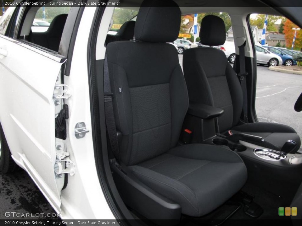 Dark Slate Gray Interior Photo for the 2010 Chrysler Sebring Touring Sedan #38623966