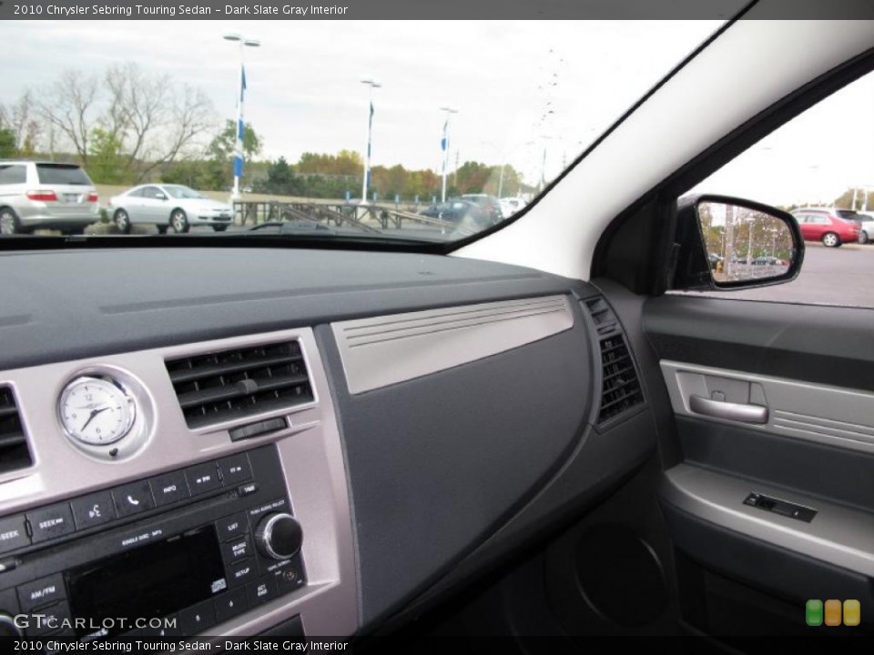 Dark Slate Gray Interior Photo for the 2010 Chrysler Sebring Touring Sedan #38624062