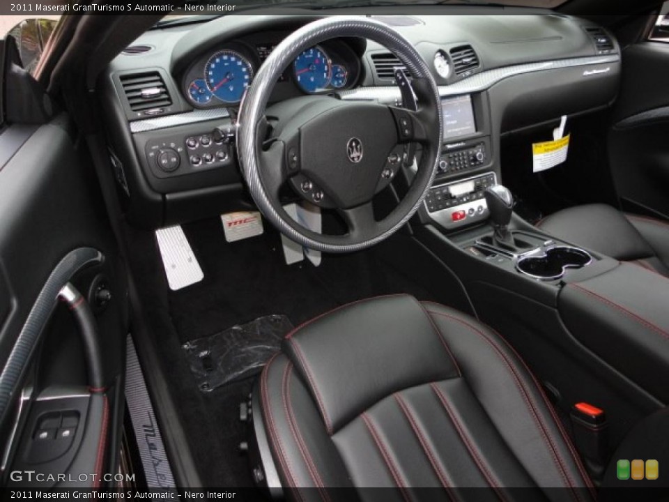 Nero Interior Prime Interior for the 2011 Maserati GranTurismo S Automatic #38624779