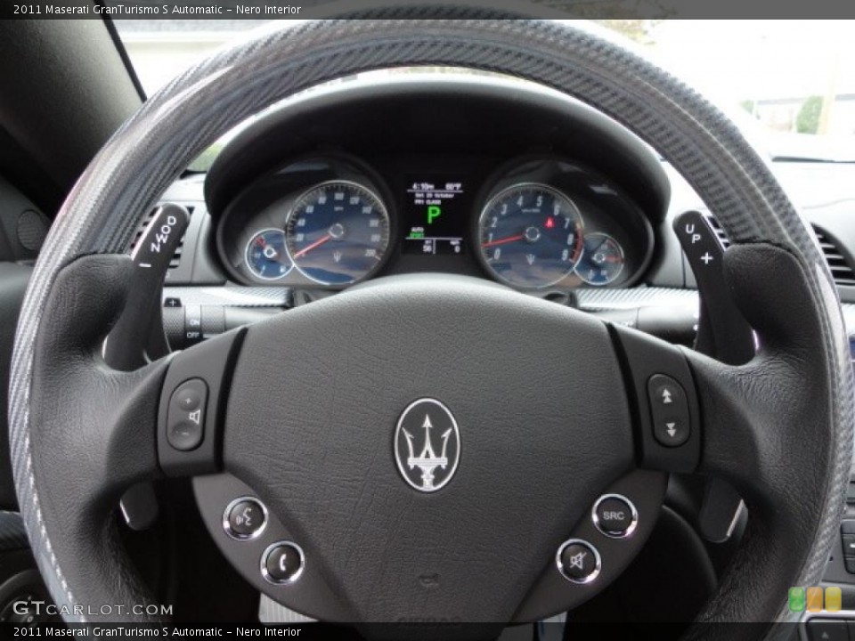 Nero Interior Steering Wheel for the 2011 Maserati GranTurismo S Automatic #38624830