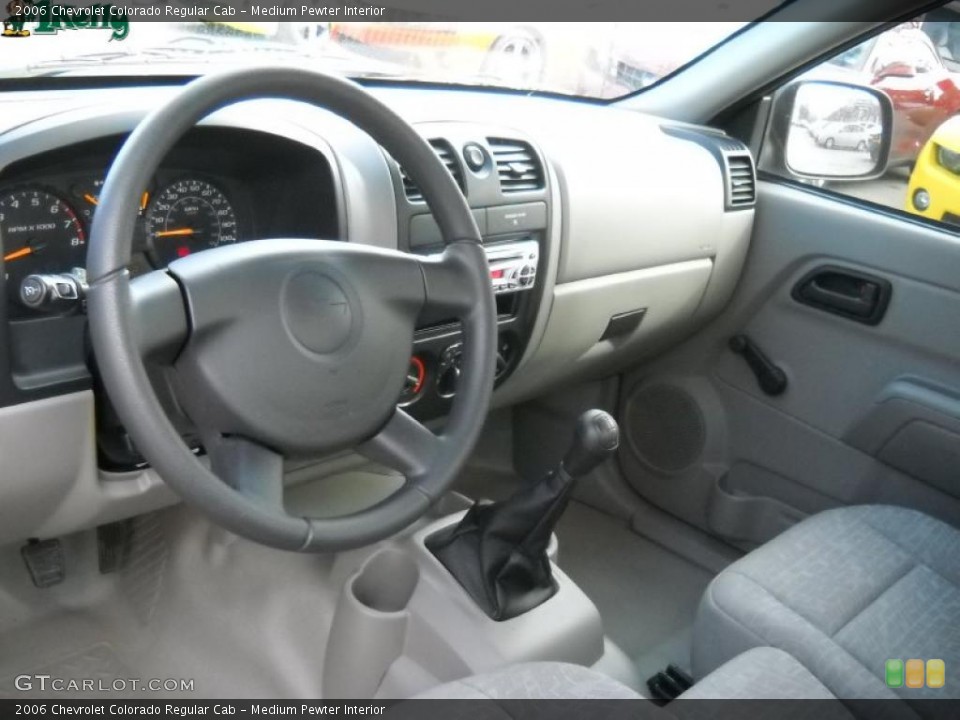 Medium Pewter Interior Prime Interior for the 2006 Chevrolet Colorado Regular Cab #38625638
