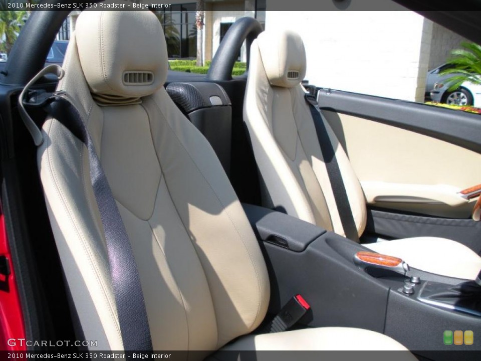 Beige Interior Photo for the 2010 Mercedes-Benz SLK 350 Roadster #38625774