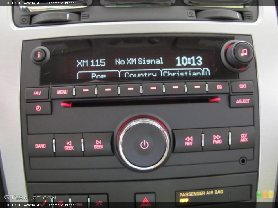 Cashmere Interior Controls for the 2011 GMC Acadia SLT #38626106