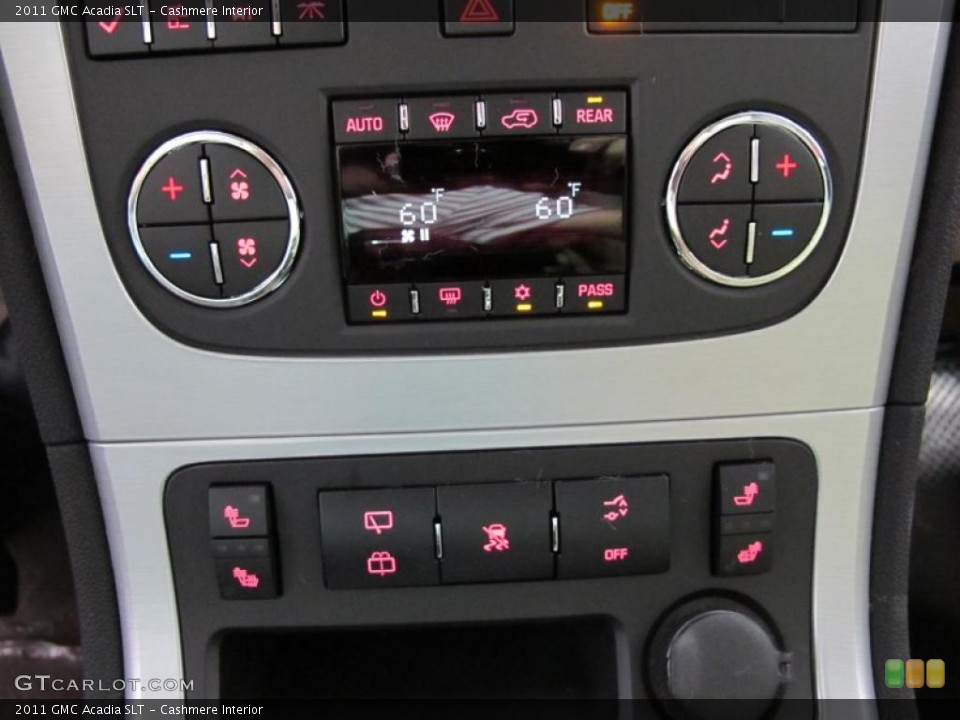 Cashmere Interior Controls for the 2011 GMC Acadia SLT #38626122