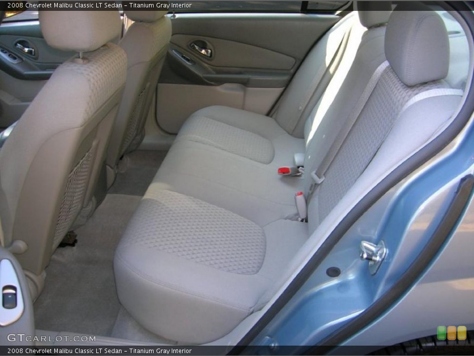 Titanium Gray Interior Photo for the 2008 Chevrolet Malibu Classic LT Sedan #38626302