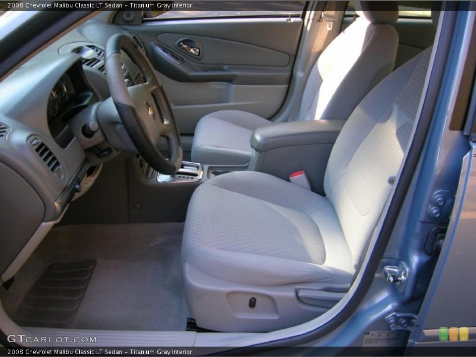 Titanium Gray Interior Photo for the 2008 Chevrolet Malibu Classic LT Sedan #38626318