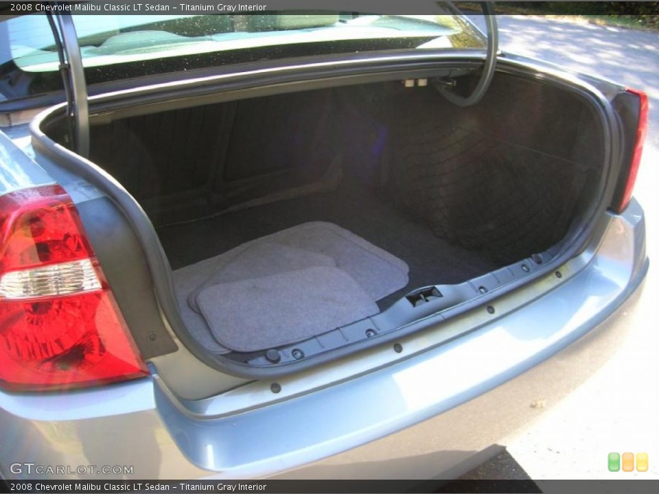 Titanium Gray Interior Trunk for the 2008 Chevrolet Malibu Classic LT Sedan #38626334