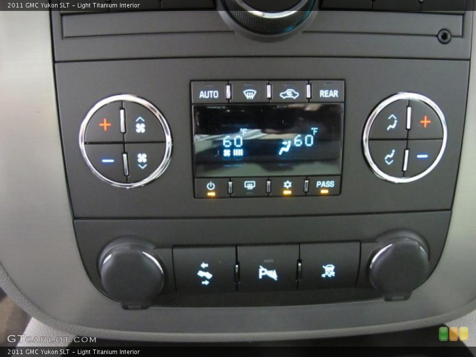 Light Titanium Interior Controls for the 2011 GMC Yukon SLT #38626390