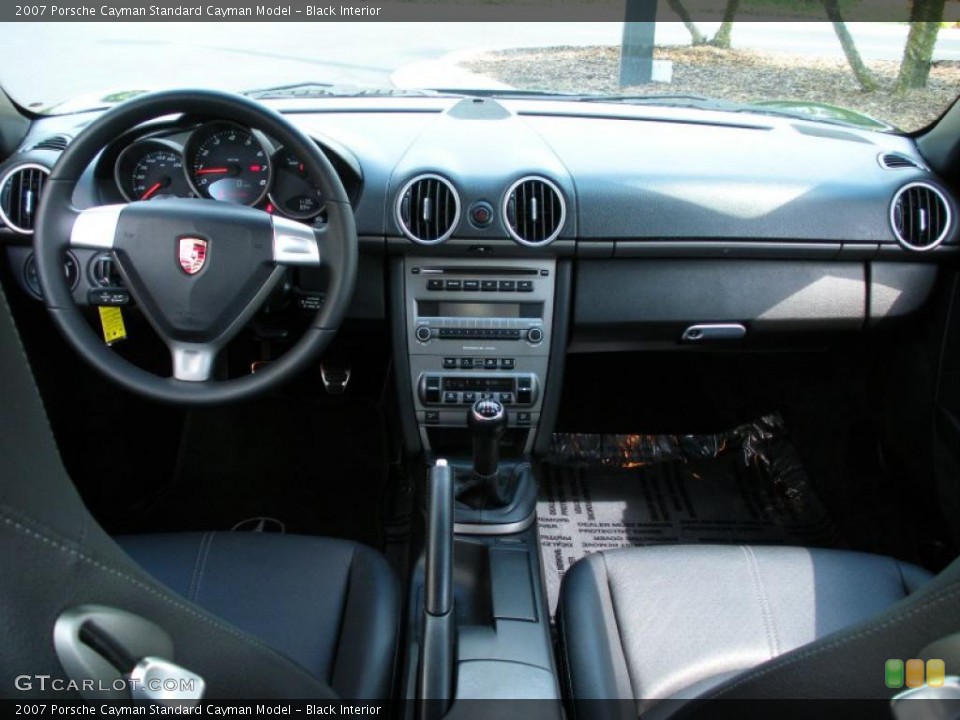 Black Interior Dashboard for the 2007 Porsche Cayman  #38627098