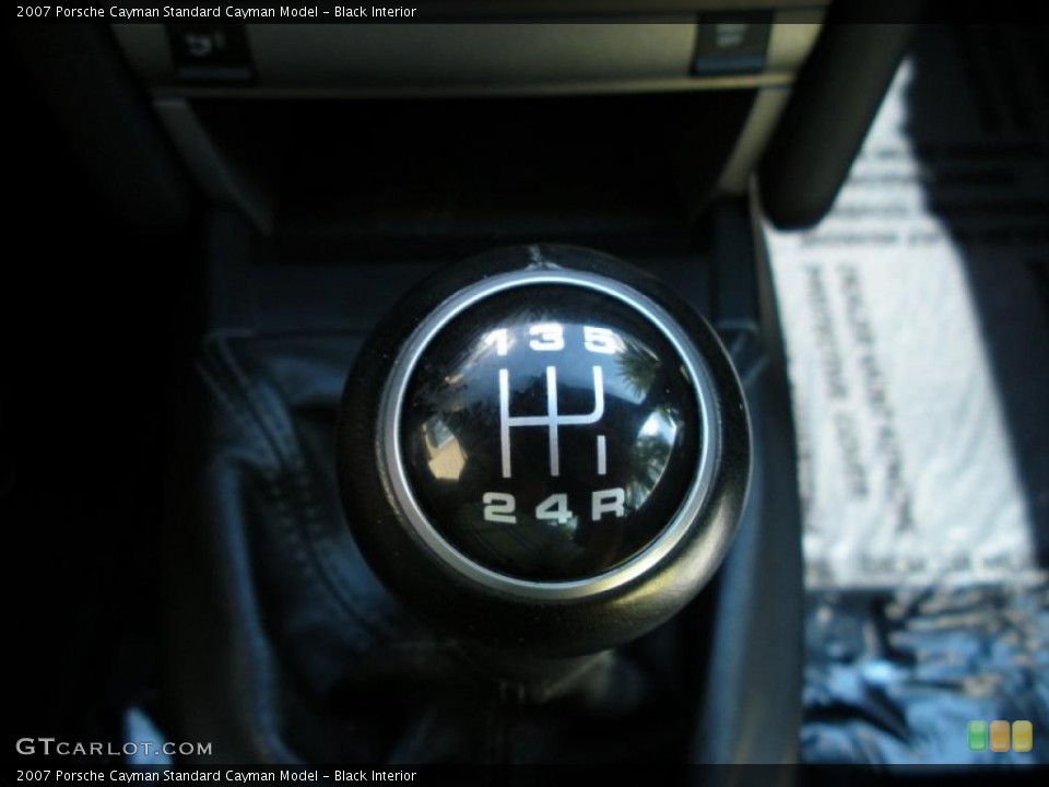 Black Interior Transmission for the 2007 Porsche Cayman  #38627178