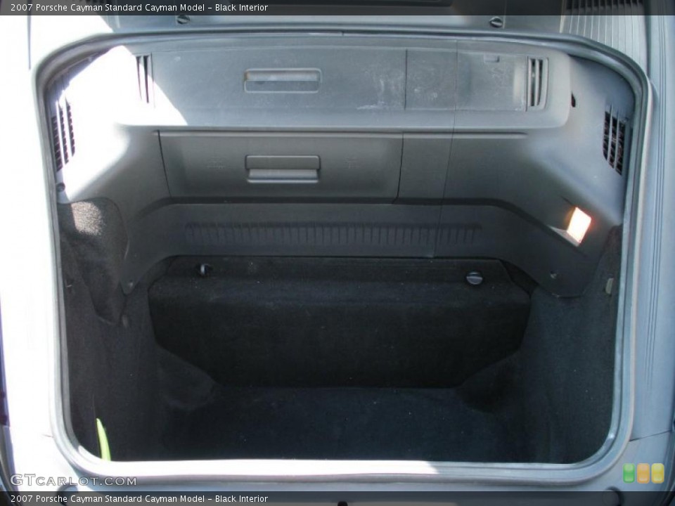 Black Interior Trunk for the 2007 Porsche Cayman  #38627194