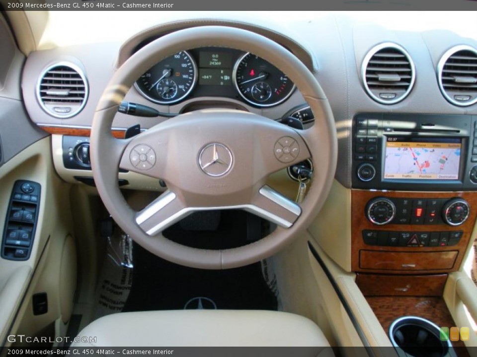 Cashmere Interior Steering Wheel for the 2009 Mercedes-Benz GL 450 4Matic #38627998