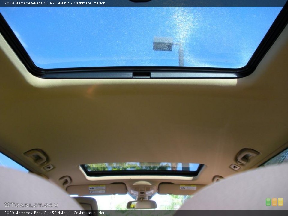 Cashmere Interior Sunroof for the 2009 Mercedes-Benz GL 450 4Matic #38628014