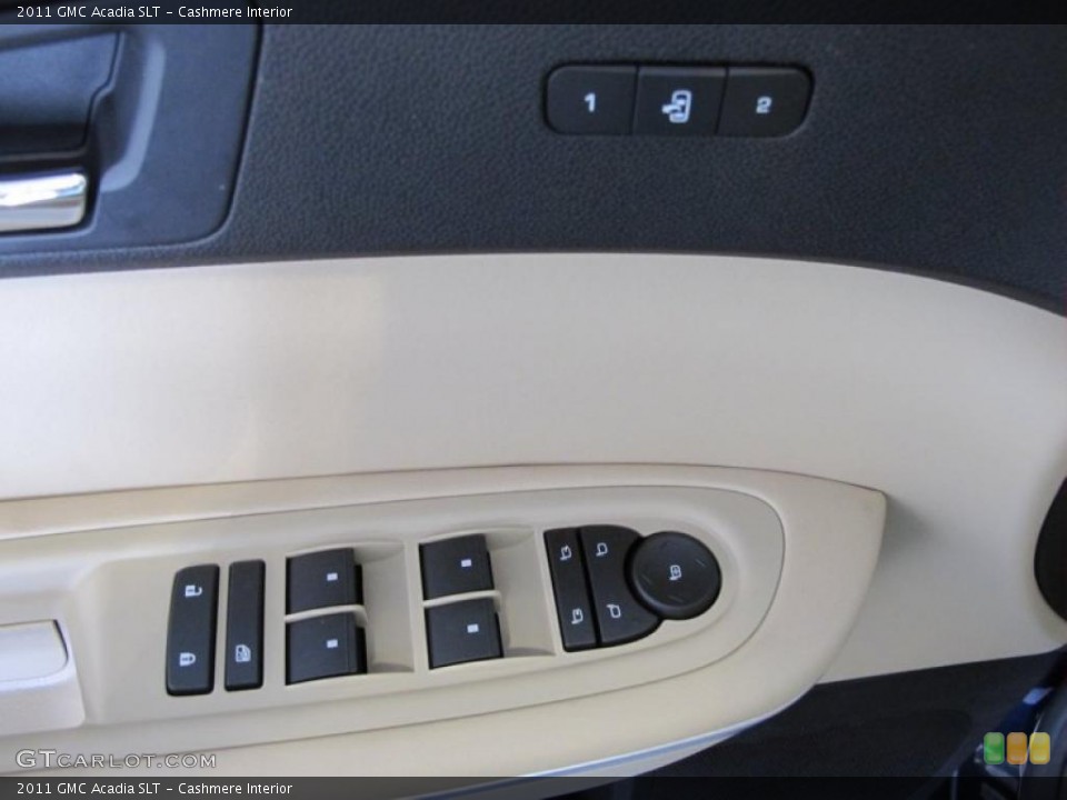 Cashmere Interior Controls for the 2011 GMC Acadia SLT #38628306