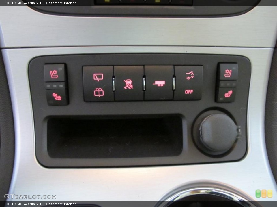 Cashmere Interior Controls for the 2011 GMC Acadia SLT #38628366